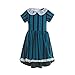Ruikajia Kids The Haunted Mansion Maid Costume Cosplay Cast Members Costume Dress Outfit Green