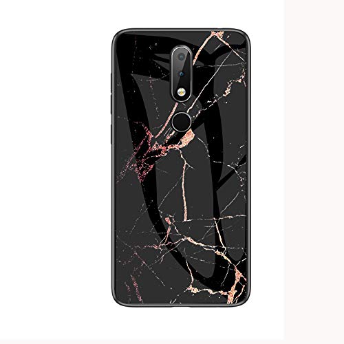 Custodia® Gradient Color Anti-Arañazos Vaso Funda para Nokia 6.1 Plus (5)