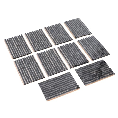Image of Aramox Rubber Tire Plug, 100pcs, 100x3mm, Tubeless Tyre Sealing Strip for Car Motorcycle