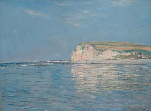 Cuadro Marea baja en Pourville de Monet lienzo decorativo 60x90cm
