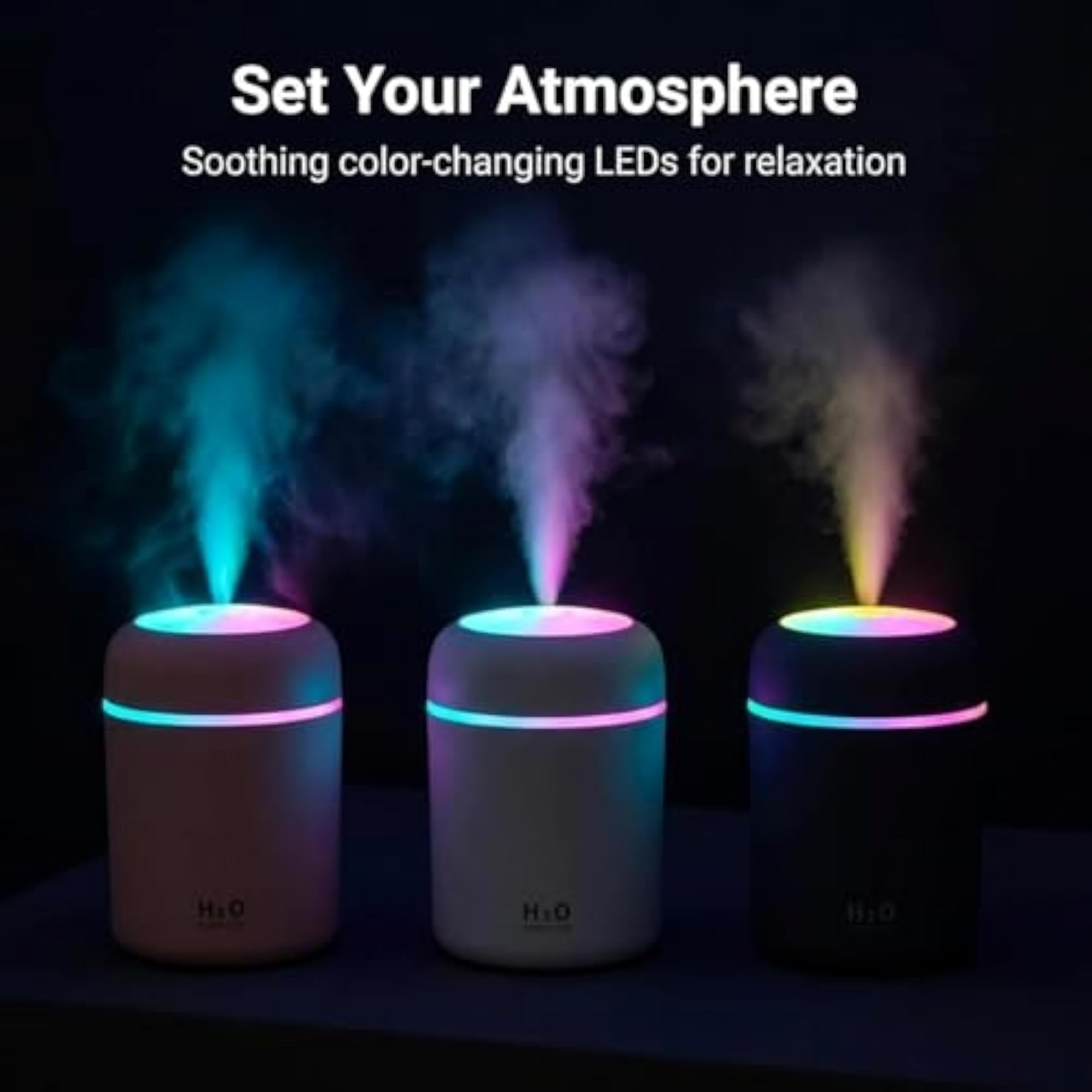 300ML Essential Oil Diffuser & H2O Humidifier