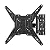 Full Motion TV Wall Mount for Most 26-60 Inch Flat Curved TVs, Wall Mount TV Bracket with Swivel Articulating Extension Tilt Arm, Support up to 77lbs, Max VESA 400x400mm(MAP3)