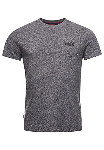 Shirt Essential Logo EMB tee Superdry Karst Black Mega Grit S