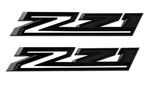 Emblema Z71 Chevrolet Silverado 1500 2500 3500, juego de insignias de guardabarros 3D grande