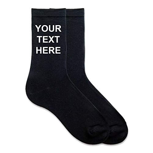 Custom Socks for Men – Add Your Text, Name &