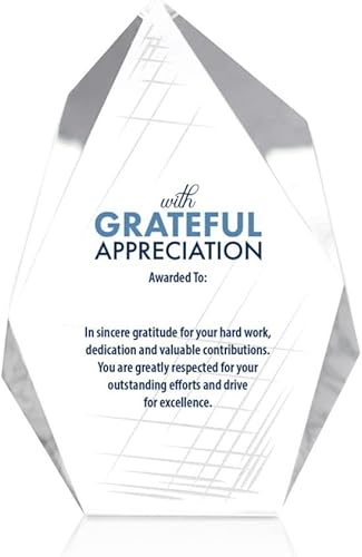 Miniatura 2 de Personalized Engraved Appreciation Award Plaque Trophy Unique Personalization for Boss, Employee, Manager, Board Member, Coach, Retirement Unique