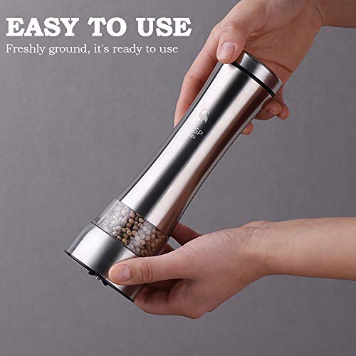 Honorall Moedor de pimenta de sal Moinho de pimenta Molho de especiarias Muller Shaker Pepper Moedor