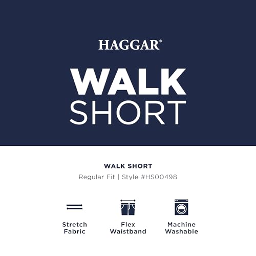 Image of Haggar Men's Classic Fit Flat Front Short