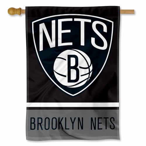 Drapeau Brooklyn Nets WinCraft parfait pour pavoiser votre façade de maison