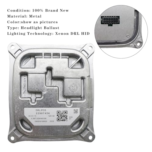 Módulo Ballast Faros LED Topteng 22907456 para Camaro CTS miniatura 4