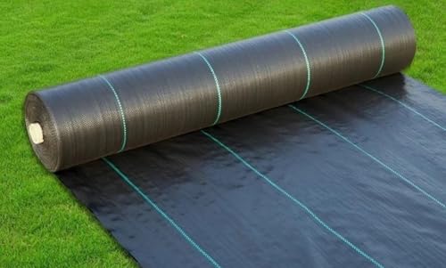 Haruze 防草シート 除草シート 草よけシート 雑草防止 対策 抑制シート ぼうそうシート ポリプロピレン製 厚手不織布 厚さ 0.12mm 100m/200m 一巻 ロールタイプ 高密度 強力 保温 高透水性 ぬかるみ防止 多機能 園芸用 家庭菜園