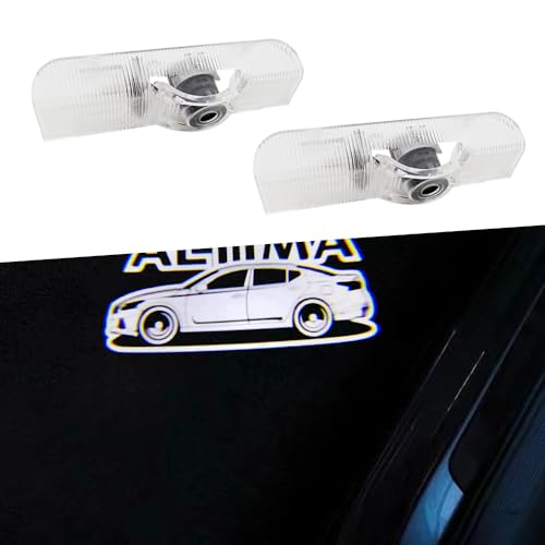 2PCS Luces LED Proyector Logo Puerta para Altima 2002+ miniatura 1
