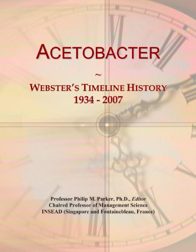 Acetobacter: Webster's Timeline History, 1934 - 2007