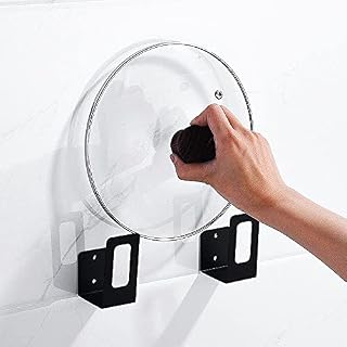 stainless steel pan Lid Holder wall-mounted pan Lid Holder black Pan Lid Holders wall-mounted chopping board rack stainless steel Chopping Board Rack Chopping Board Rack Kitchen wall holder