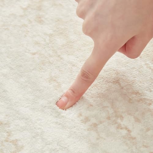 Tapis de salon moelle et doux tapis lavable grande surface E - 3