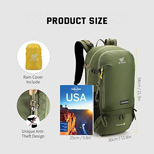 Skysper Hiking Backpack 40L Waterproof Camping Backpack Lightweight Hiking Daypack, Travel Back Pack For Men Women #TOP4