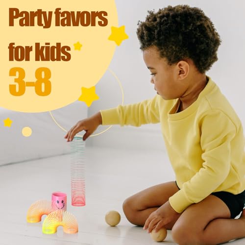 Image of Cocurb 64 Pcs Mini Spring Party Favors for Kids 4-8 - Fun Goodie Bag Stuffers for Birthdays, Classroom Prizes, and Small Toys Gifts (4 Assorted Designs)