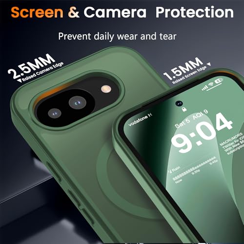 Image of WRJ Magnetic Case for Google Pixel 10a 6.3-Inch, Green