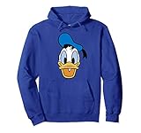 Disney Mickey And Friends Donald Duck Big Face Pullover Hoodie