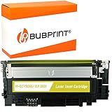 Bubprint Kompatibel Toner als Ersatz für Samsung CLT-Y406S für CLP-360 CLP-365 CLP-365W CLX-3300 CLX-3305 CLX-3305FN CLX-3305FW CLX-3305W Xpress C410W C460 C460FW C460W Gelb