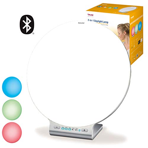 Beurer TL100 Light Lamp | Natural Bright Sun Light Vitamin D | Full Spectrum UV-Free, 10,000 lux LED | Big Surfaced Daylight for Home and Office