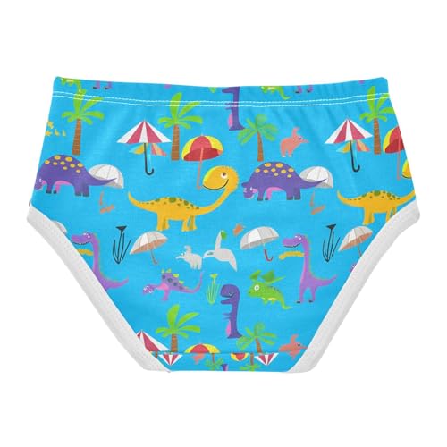 Cartoon Dinosaurs Toddler Girls's Underwear 2T 202c17612