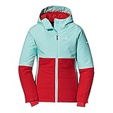 Schöffel Mädchen Ski Jacket Hochblassen G, wasserdichte, atmungsaktive Skijacke, Kinder Winterjacke mit verstellbarem Saum und Handstulpen,152,blue tint