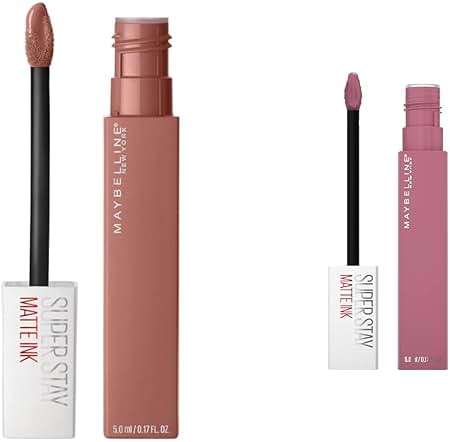 Amazon.com: MAYBELLINE Super Stay Matte Ink Liquid Lipstick Bundle