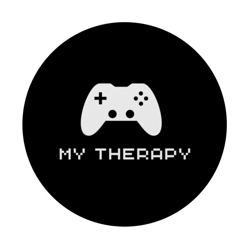 My Therapy Video Game Controller PopSockets Swappable PopGrip, Black - Image 3