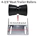 MAMDAFAON Heavy Duty Boat Trailer Roller, 4-3/5