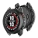 MYSNBKN Protector Cases Compatible with Garmin Fenix 7X/Epix Pro 51MM Case Cover Soft TPU Bumper Rugged Shock Proof Protective Shell for Garmin Fenix 7X Pro Watch Case