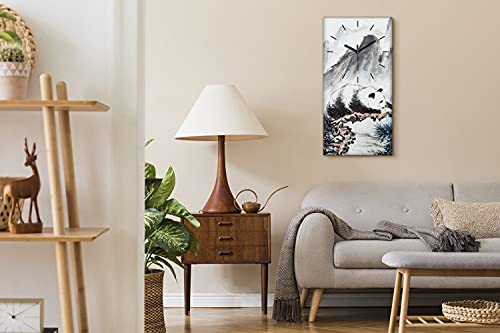 Horloge silencieuse panda pour éliminer les bruits nocturnes de la chambre