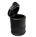 Fácil limpieza. Zehui - Cenicero portátil para coche con apagado automático de cigarrillos, color negro