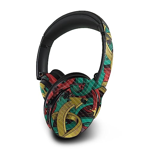 Image of MightySkins Skin Compatible with Bose QuietComfort 45 Headphones - Puppy Fall | Protective, Durable, and Unique Vinyl Decal wrap Cover | Easy to Apply, Remove, and Change Styles | Made in The USA
