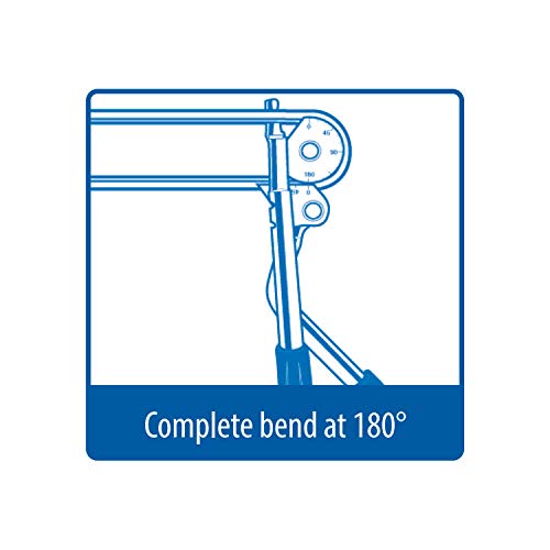 Imperial Tool 364-FHB08 Swivel Handle Tube Bender for 1/2" O.D. Tubing