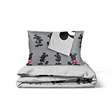 Jay Franco Disney Mickey Mouse Stripes 100% Cotton Double Duvet Cover Set - Includes 50 x 70cm Pillowcase - Image 5