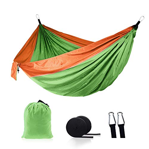 Hamac de camping portable ultra léger avec sac de transport pour randonnée et jardin