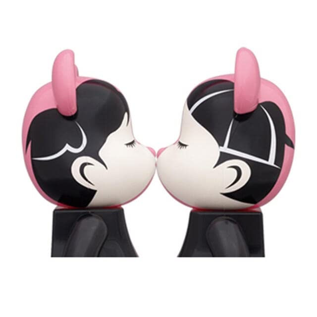Amazon.co.jp: CUTE KISS 400% ベアブリック フィギュア : おもちゃ