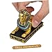 WINOMO Egyptian Sphinx Figurine Statue Sphinx of Giza Decoration Vintage Antique Home Office Table Decorations Ornaments Black Gold