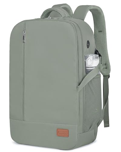 Image of Lossga Travel Backpack, Personal Item Bag 18x14x8 Inches, Frontier Airlines Travel Bag, Weekender Bags for Women and Men, Water Resistant Lightweight Carry on Flight Approved for Traveling Business