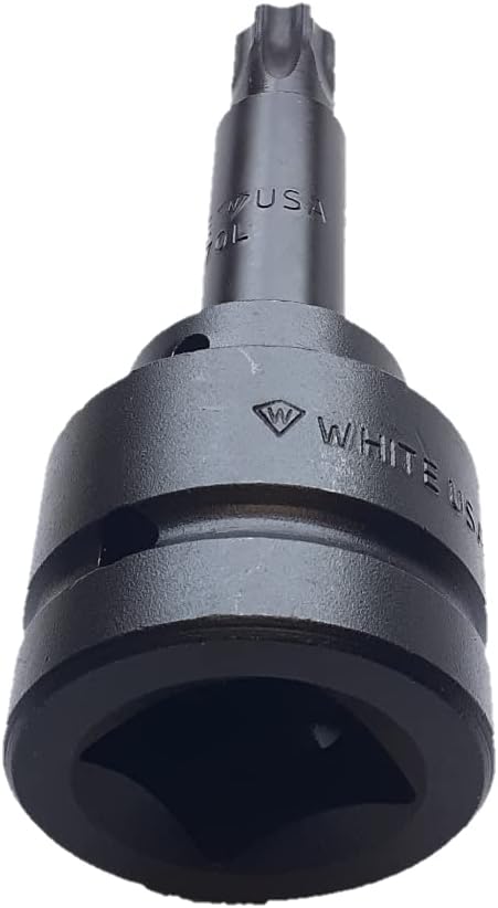 WHITE USA - 1" DRIVE X T70 TORX BIT AND HOLDER E3270TL