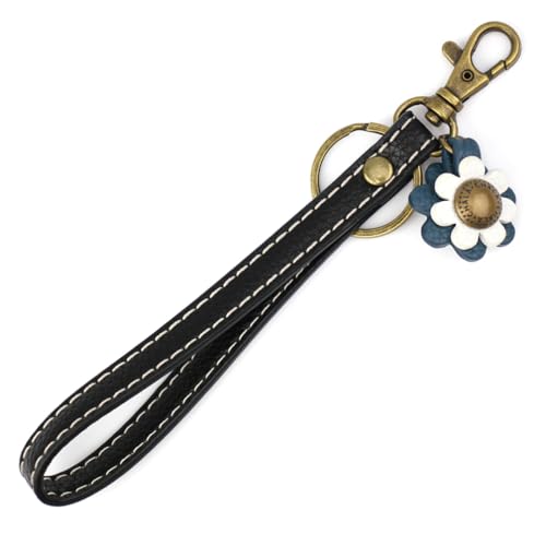Image of CHALA RFID Cute-C Credit Card Holder Wallet Wristlet - Women Faux Leather Cute-C with Strap