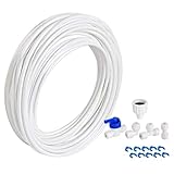 Water Pipe Connector Water Purifier Pipe Joint Filter Kit for Fridge Hose Refrigerator 10M