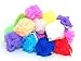 Loofah Lord 20 Small Bath or Shower Sponge Loofahs Pouf Mesh Assorted Colors Wholesale Bulk Lot