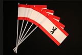  Everflag Papierfähnchen: Berlin 50er Packung