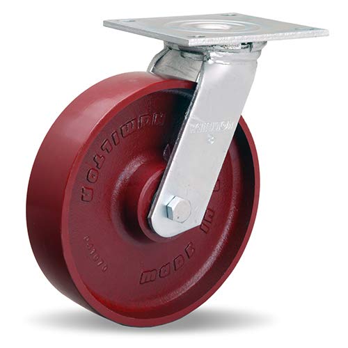 8" Hamilton (S-MS-8MB) Medium Service Swivel Caster Metal Wheel