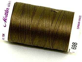 Mettler No 50 Silk Finish Cotton Quilting Thread 547m 547m 698 Amygdala - Each