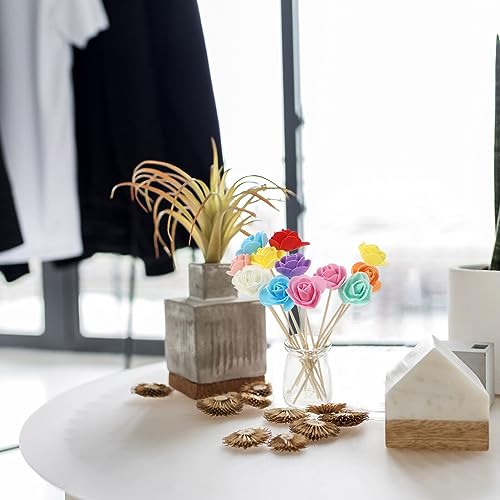 Difusor de varillas aromáticas con rattan decorativo miniatura 6