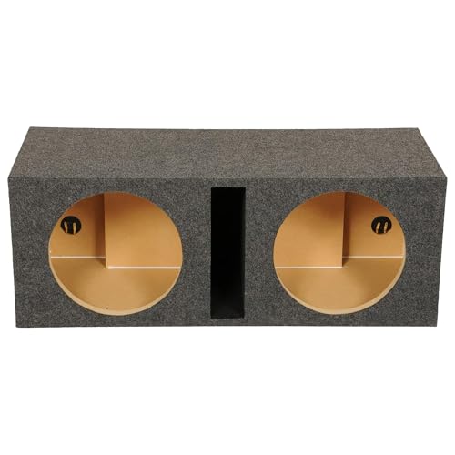 Q Power BASS15V Dual 15" Vented Unloaded Box