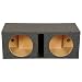 QPower QBASS Dual 15-Inch Vented MDF Subwoofer Sub Box Enclosure